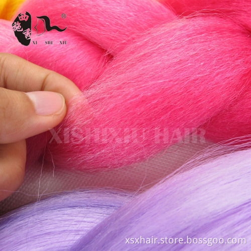 best selling products angels synthetic hair jumbo braid 100 synthetic braiding hair for sale